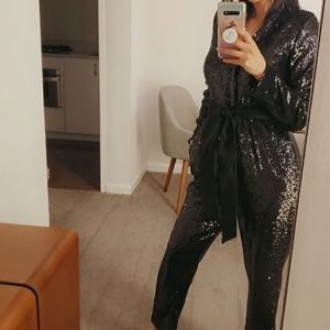 Express Sequins Jumpsuit